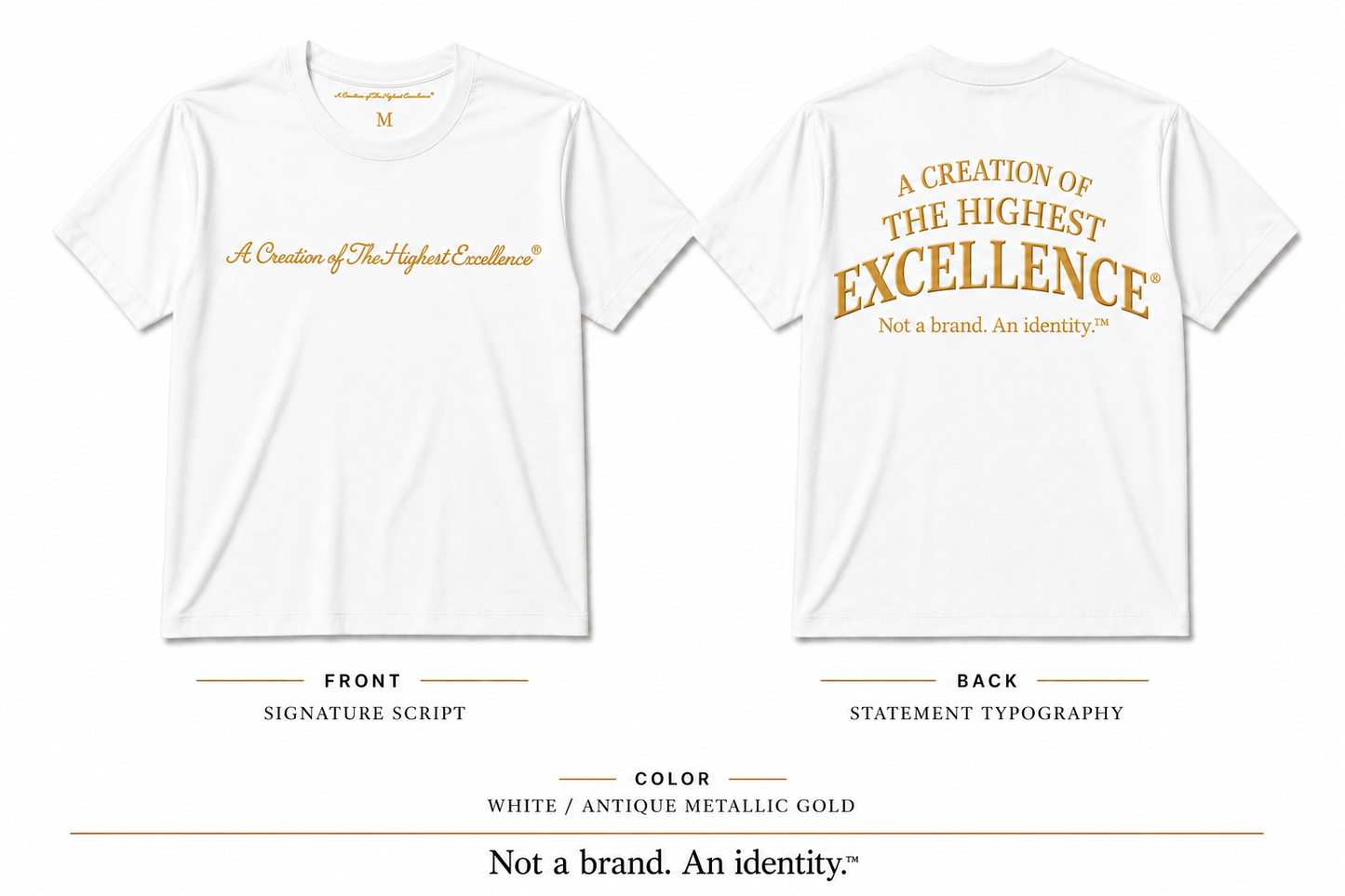 White and Gold
