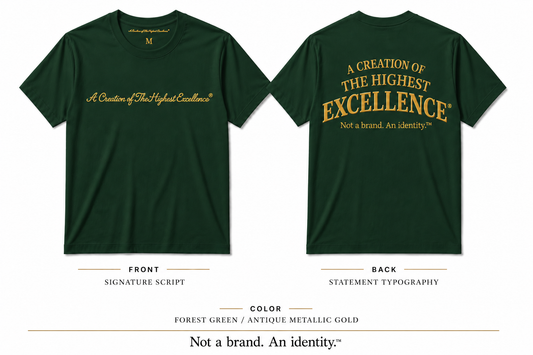 Forest green and Gold