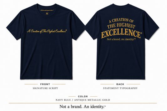 Navy Blue and Gold